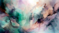 71 - Smoky Aquarell