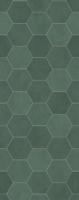 S01 - Fliese Hexagon-Grün